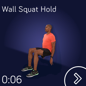 Fitbit Versa squat workout