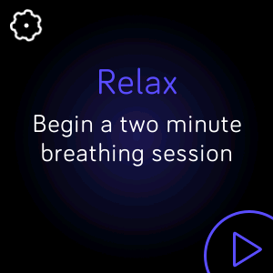 Fitbit Versa Relax app