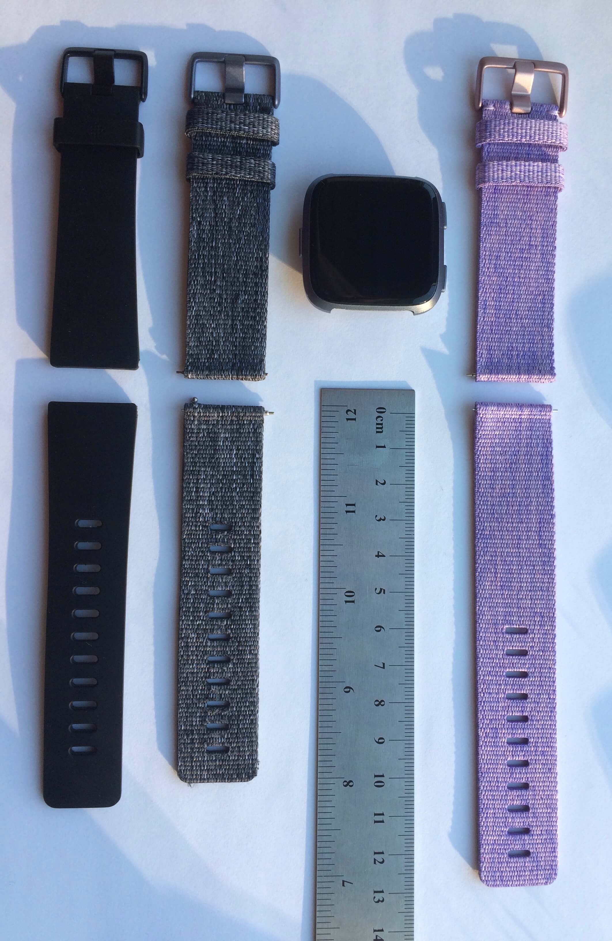 Fitbit Versa band comparison